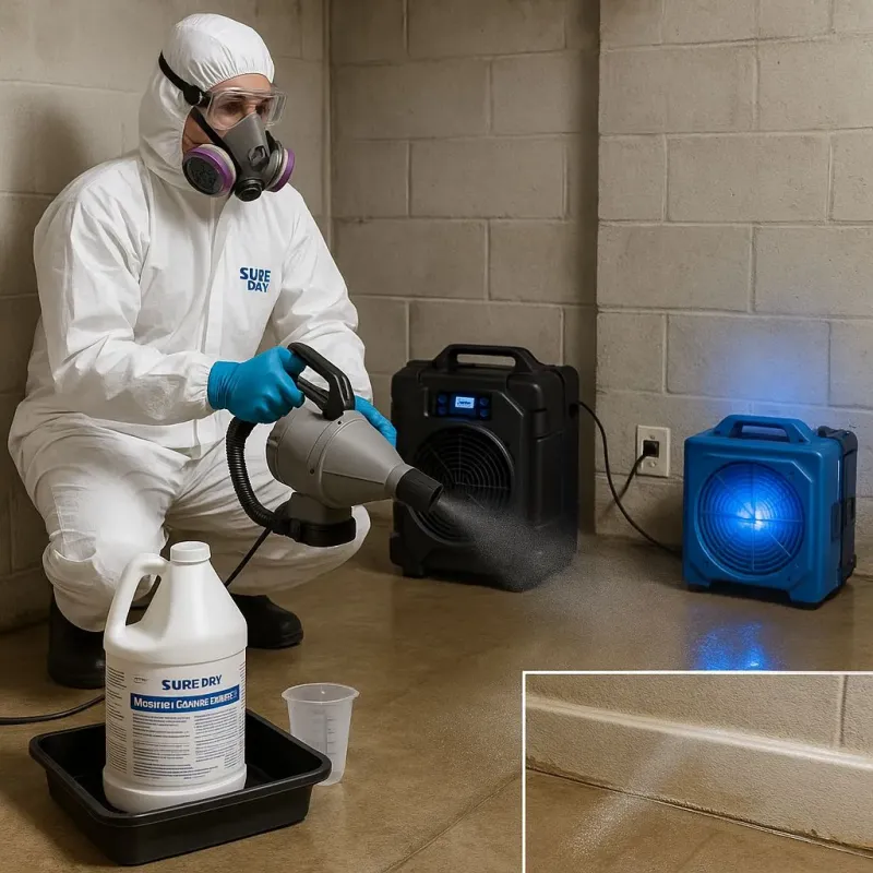 Sanitization and Odor Removal process in Kershaw, SC