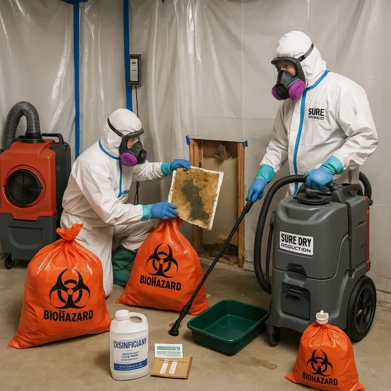 Contaminated Water Handling Protocols process in Kershaw, SC