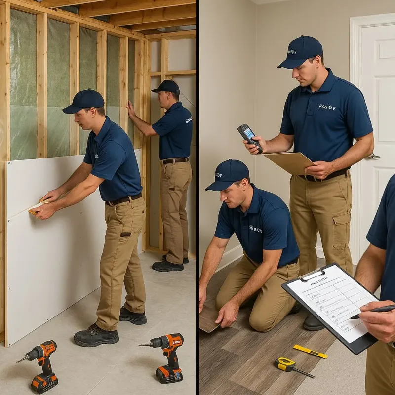 Repairs and Reconstruction process in Kershaw, SC
