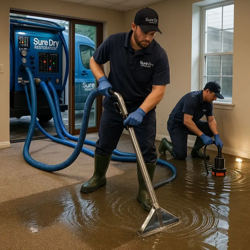 Water Extraction and Removal process in Kershaw, SC